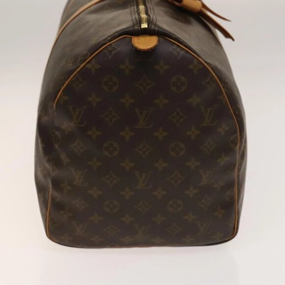 LOUIS VUITTON Monogram Keepall 55 Boston Bag M41424 LV Auth 140707 - Picture 6 of 16